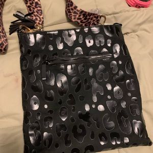 Cheetah side satchel